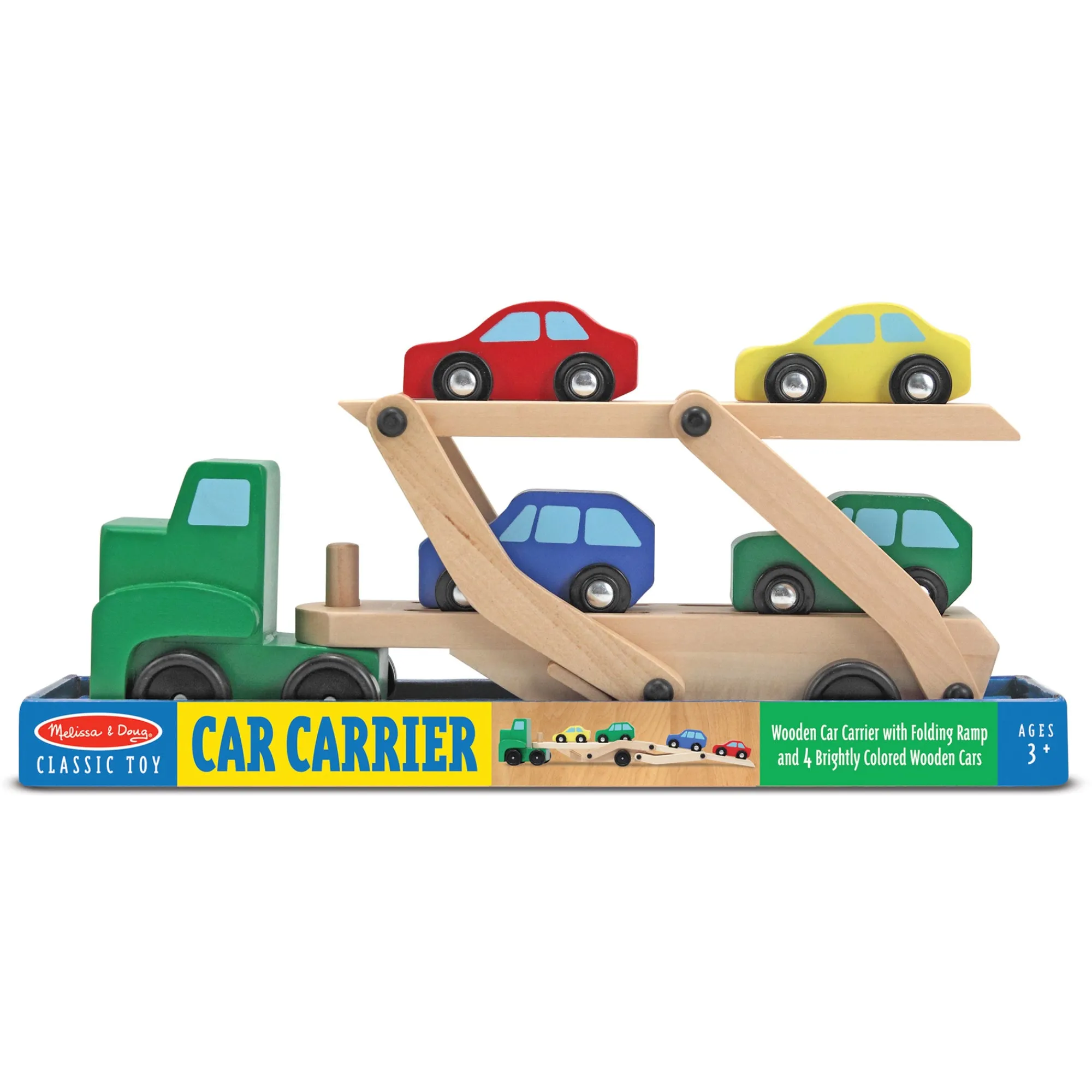 Wooden Car Carrier>Melissa & Doug