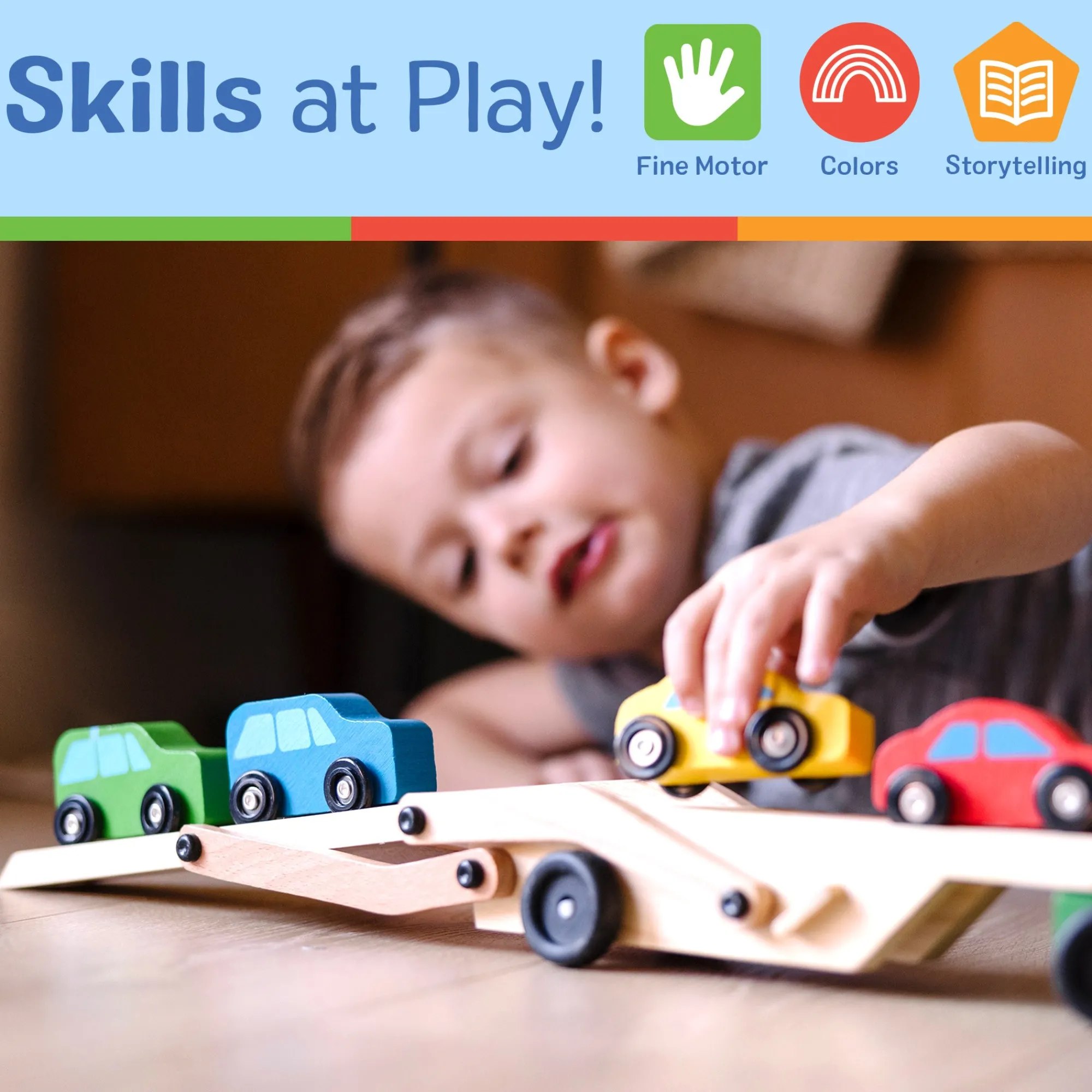 Wooden Car Carrier>Melissa & Doug