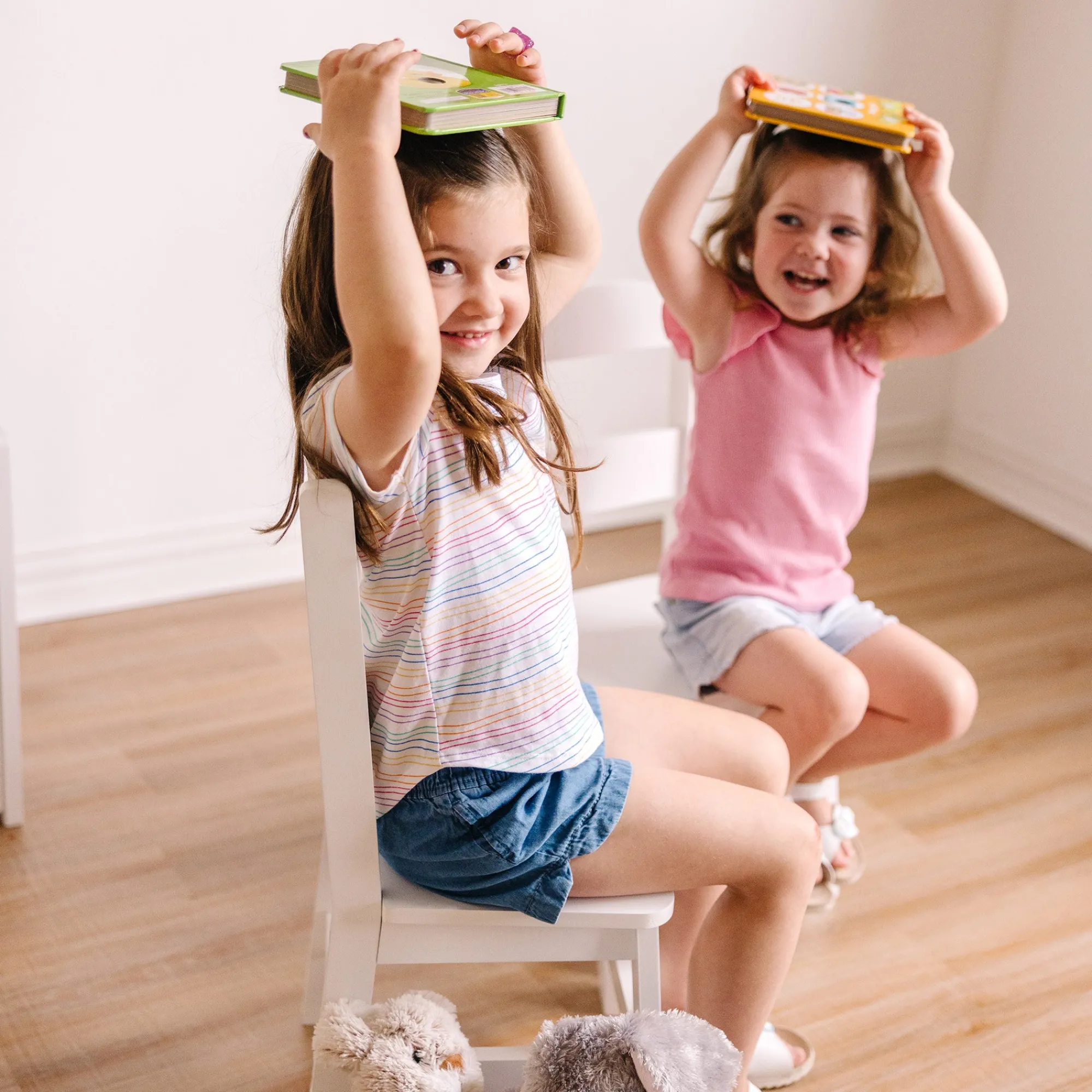 Wooden Chair Pair - White>Melissa & Doug Sale
