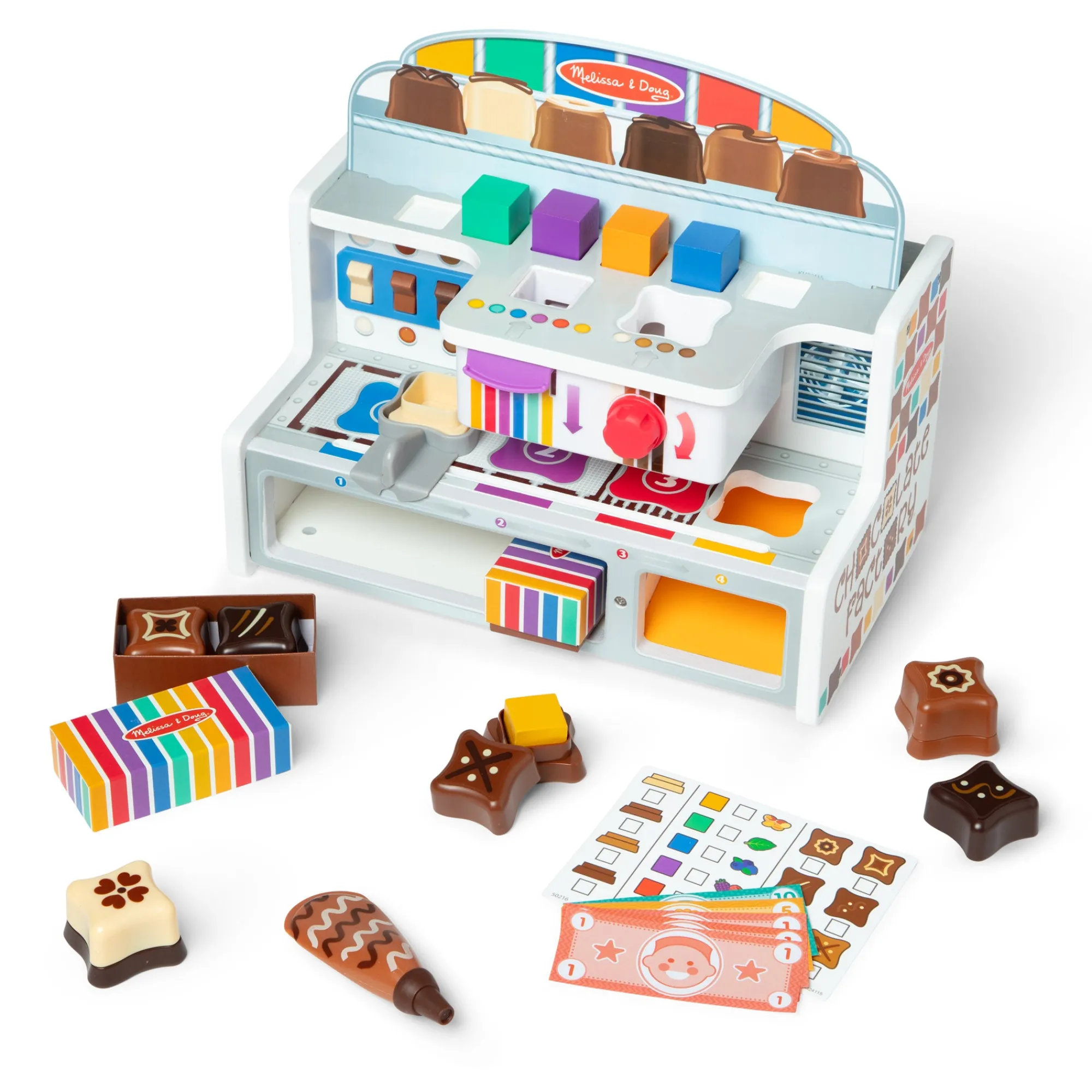 Wooden Chocolate Factory Play Set>Melissa & Doug