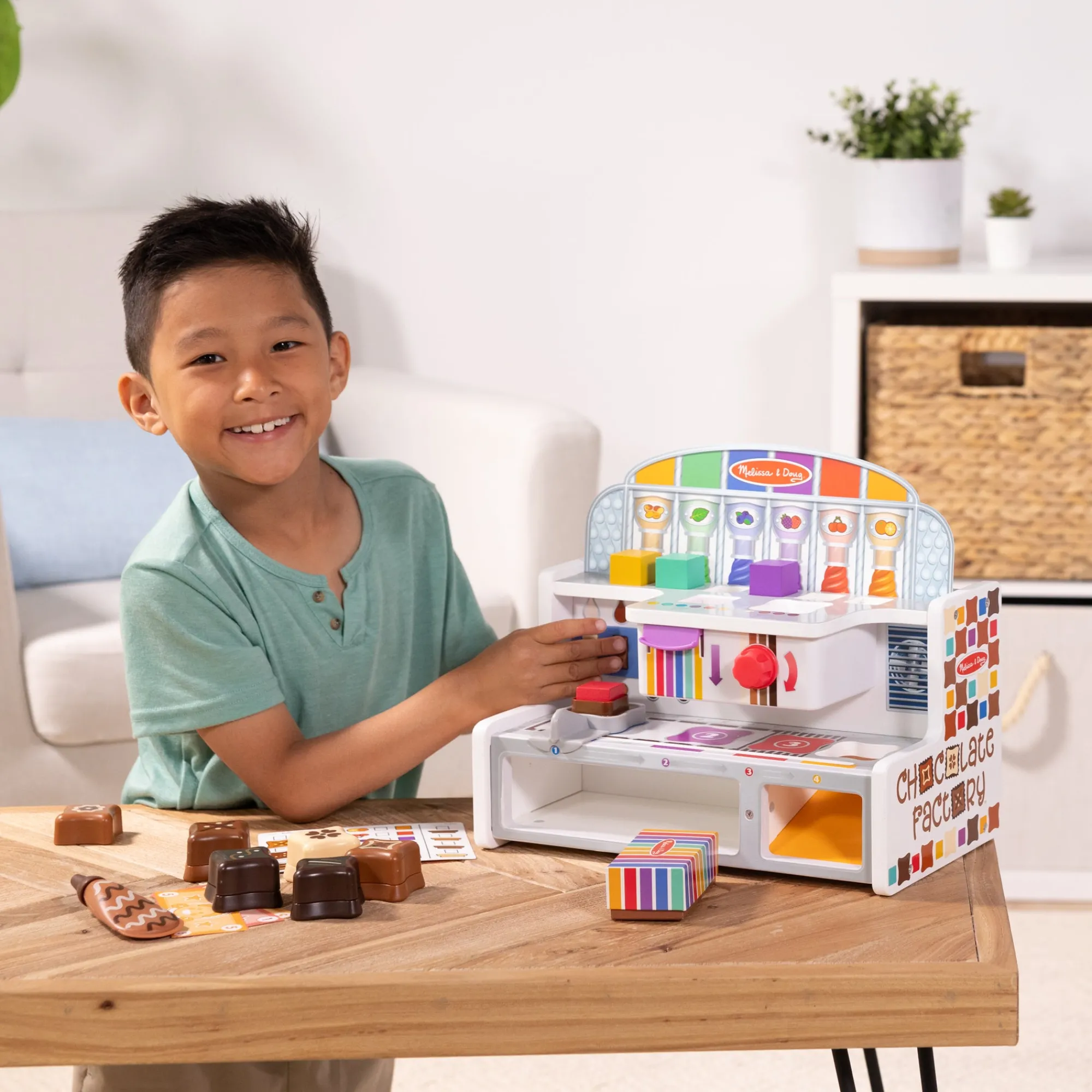 Wooden Chocolate Factory Play Set>Melissa & Doug