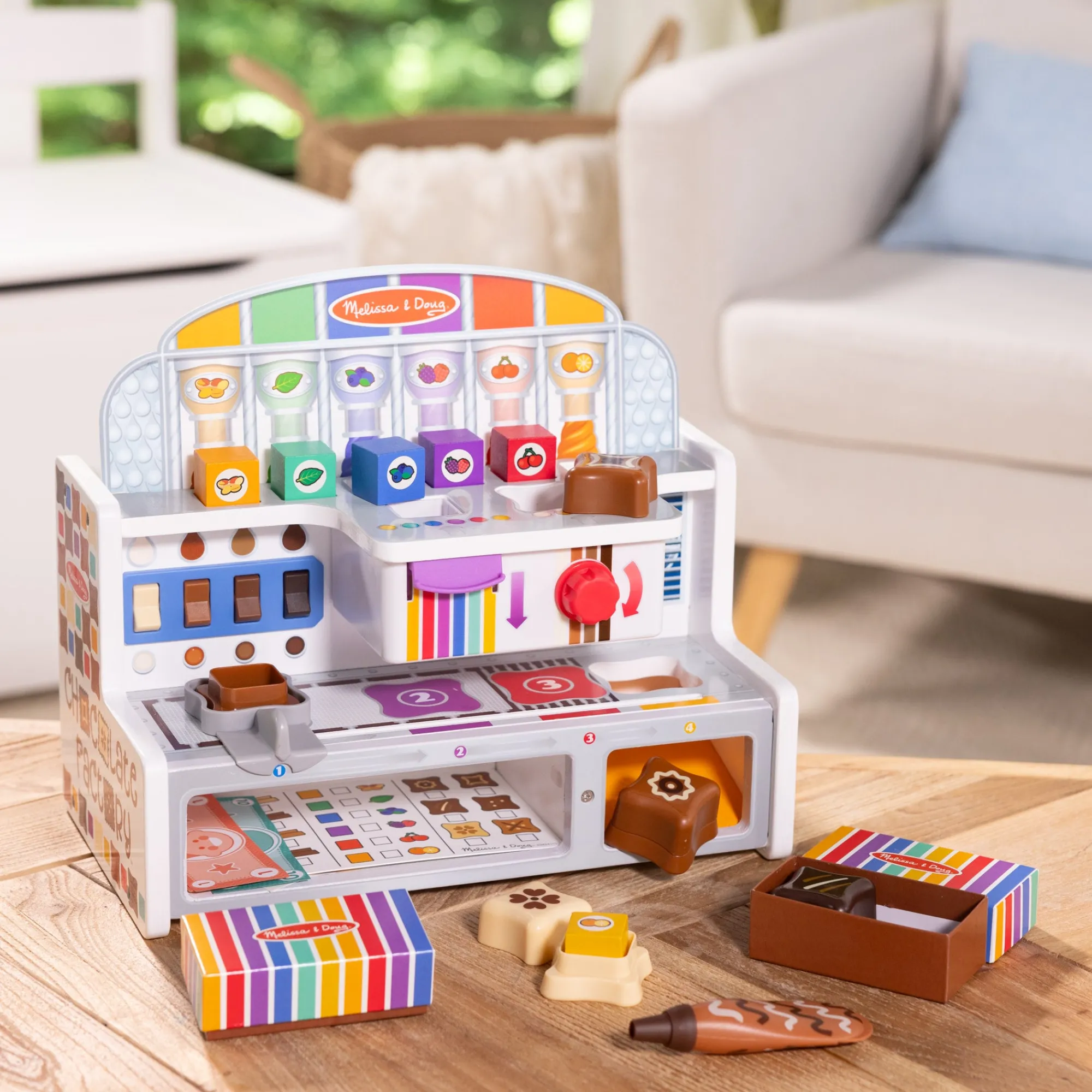 Wooden Chocolate Factory Play Set>Melissa & Doug