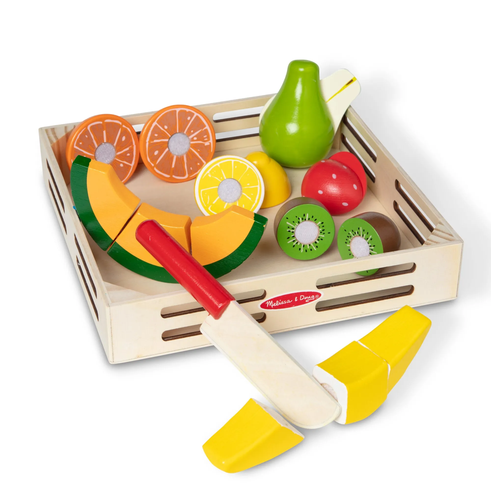 Wooden Cutting Fruit Play Food>Melissa & Doug