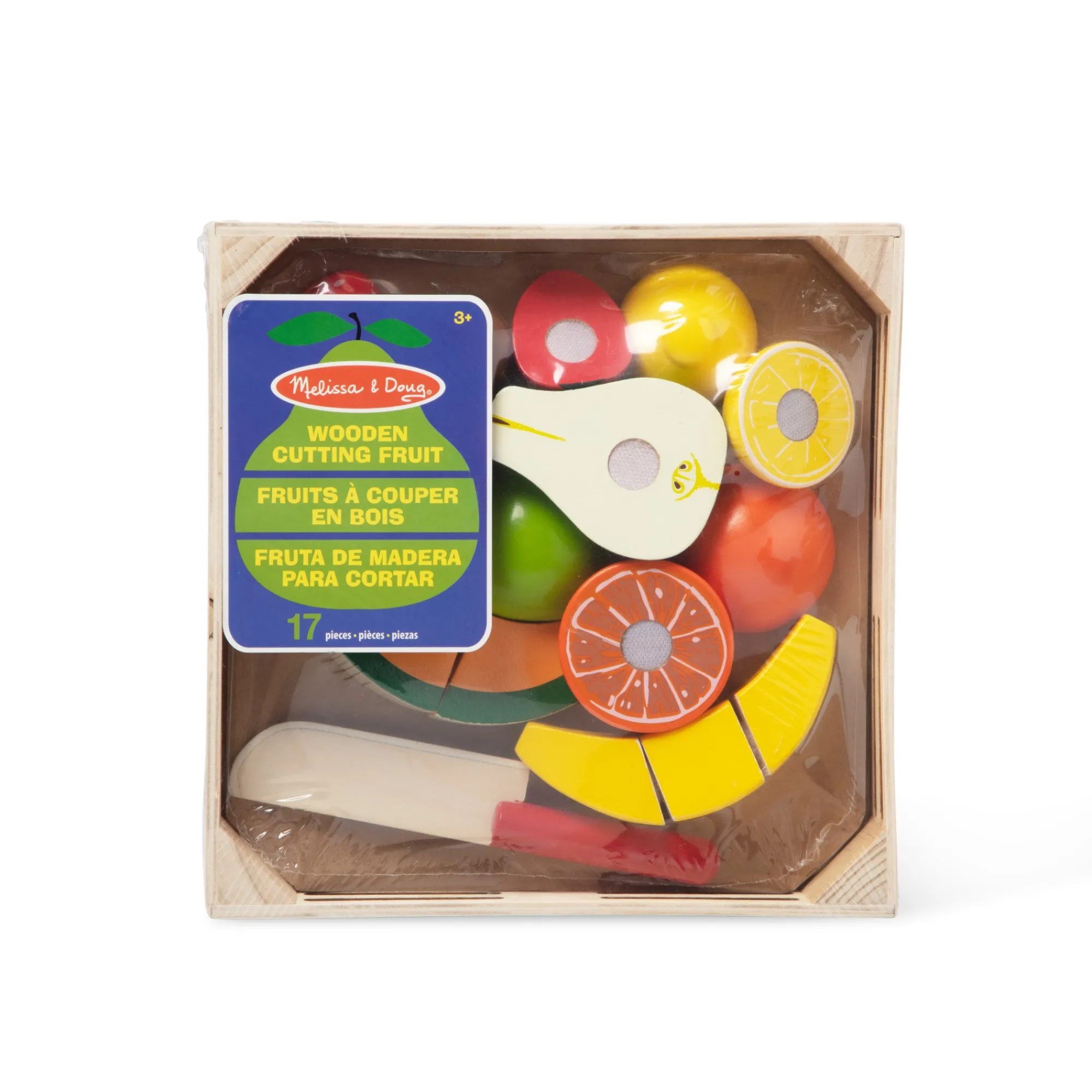 Wooden Cutting Fruit Play Food>Melissa & Doug
