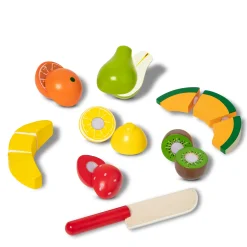 Wooden Cutting Fruit Play Food><noscript><img width=