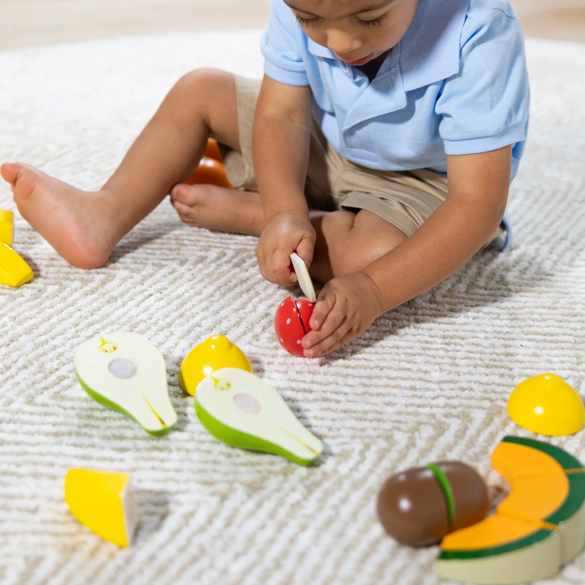 Wooden Cutting Fruit Play Food>Melissa & Doug