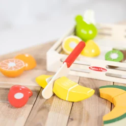 Wooden Cutting Fruit Play Food><noscript><img width=