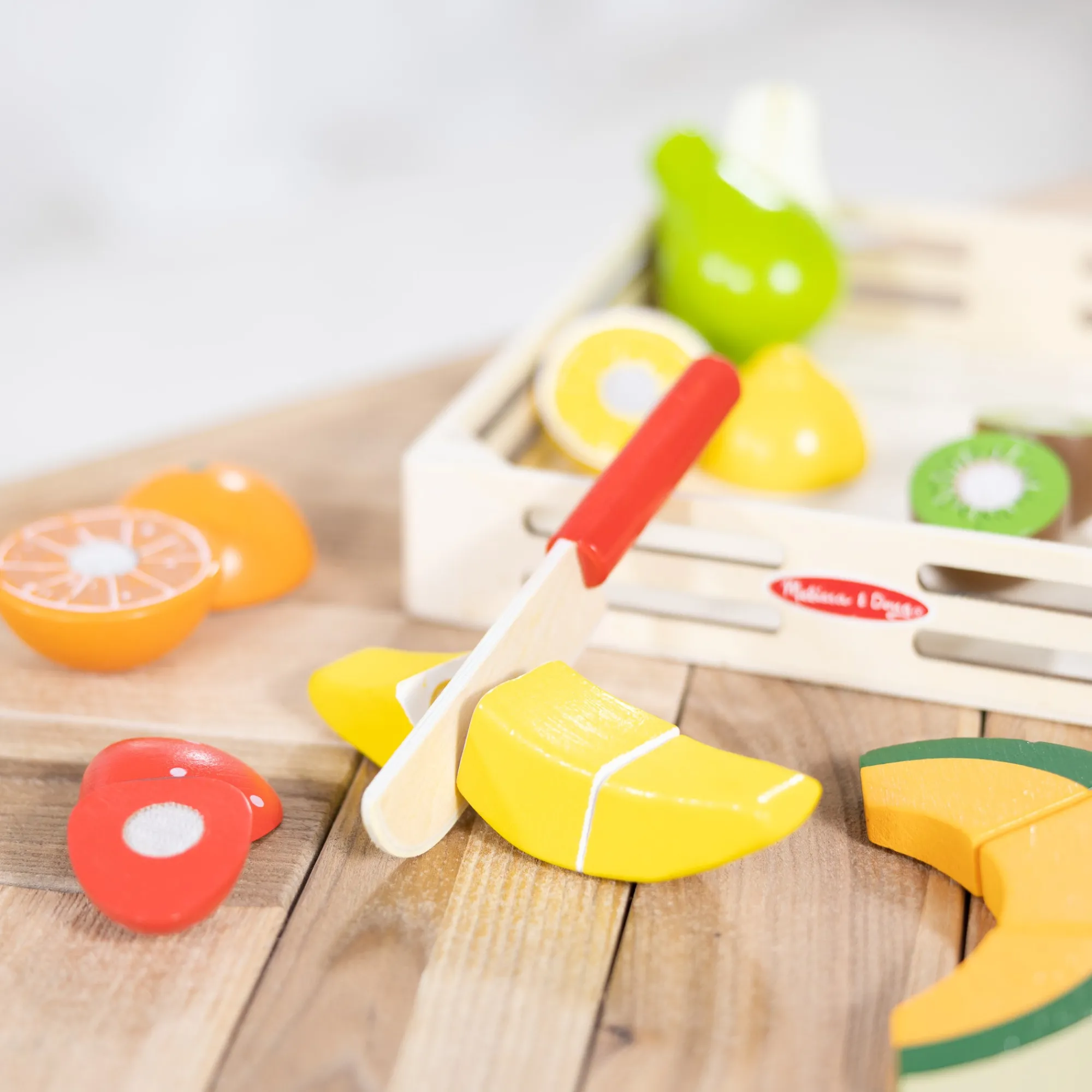Wooden Cutting Fruit Play Food>Melissa & Doug