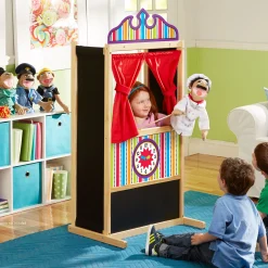 Wooden Deluxe Puppet Theater><noscript><img width=