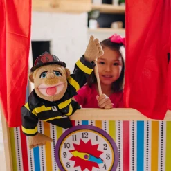 Wooden Deluxe Puppet Theater><noscript><img width=
