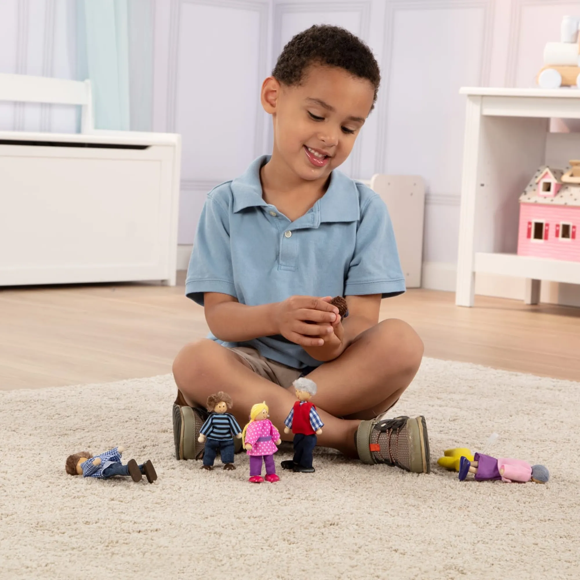 Wooden Doll Family>Melissa & Doug Outlet