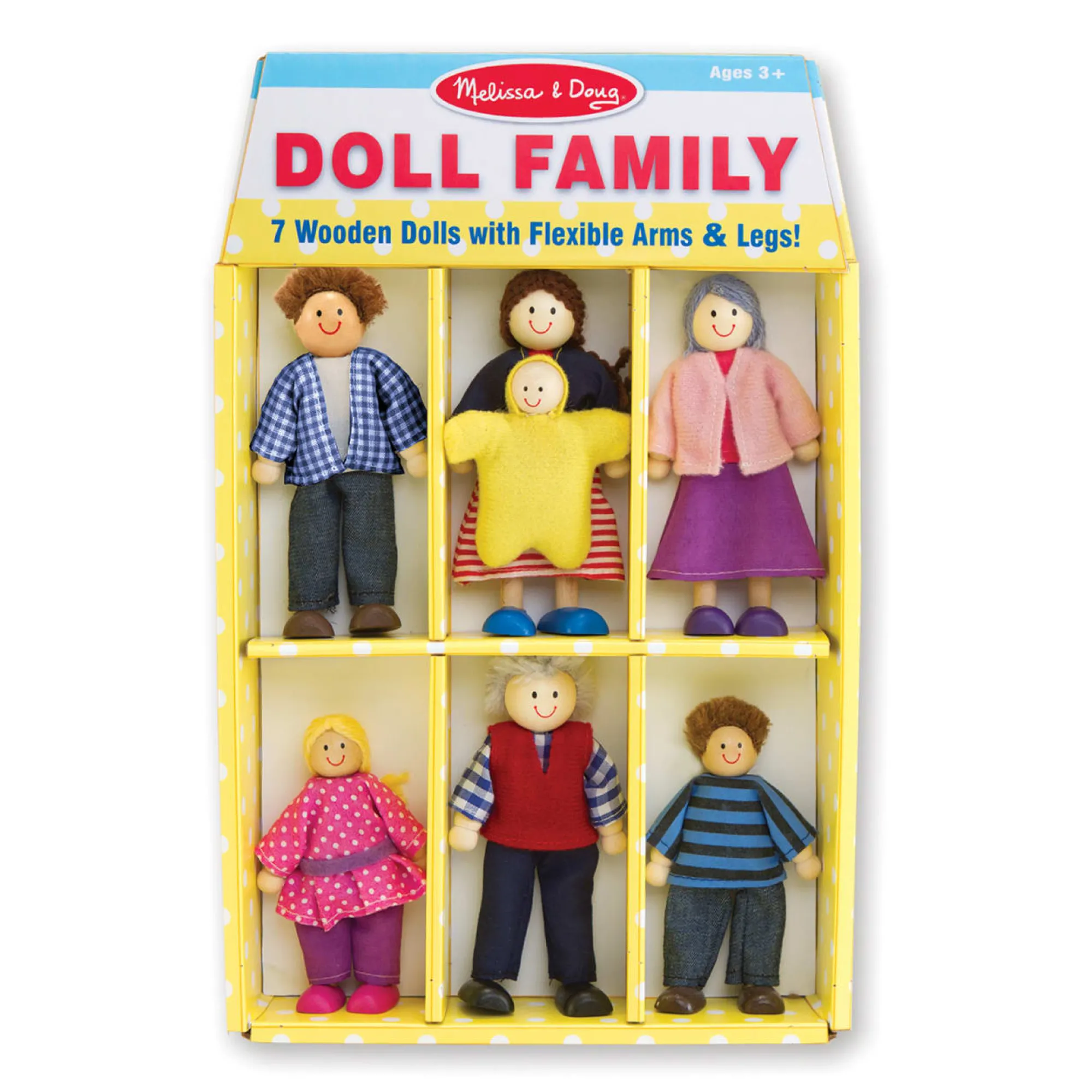 Wooden Doll Family>Melissa & Doug Outlet