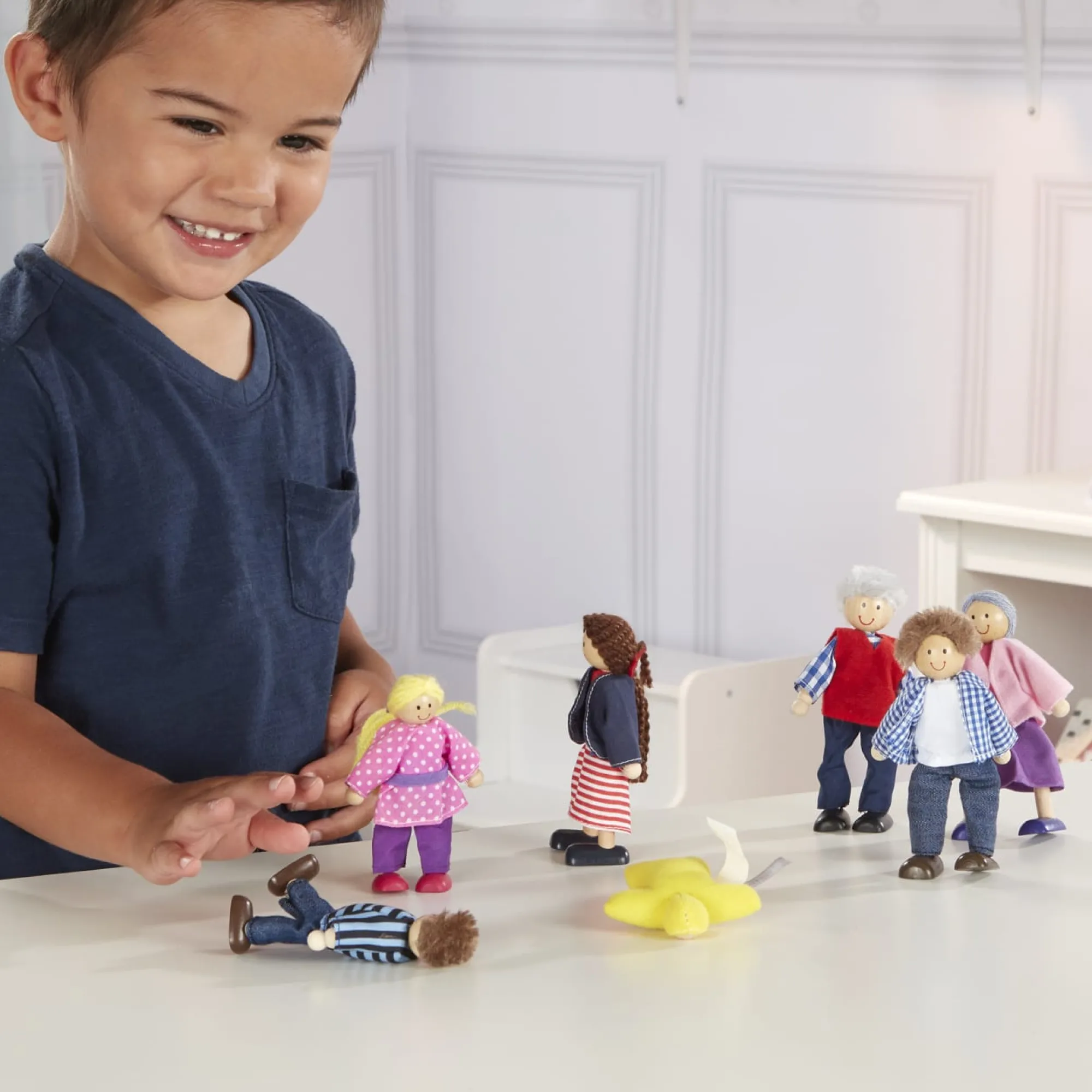 Wooden Doll Family>Melissa & Doug Outlet