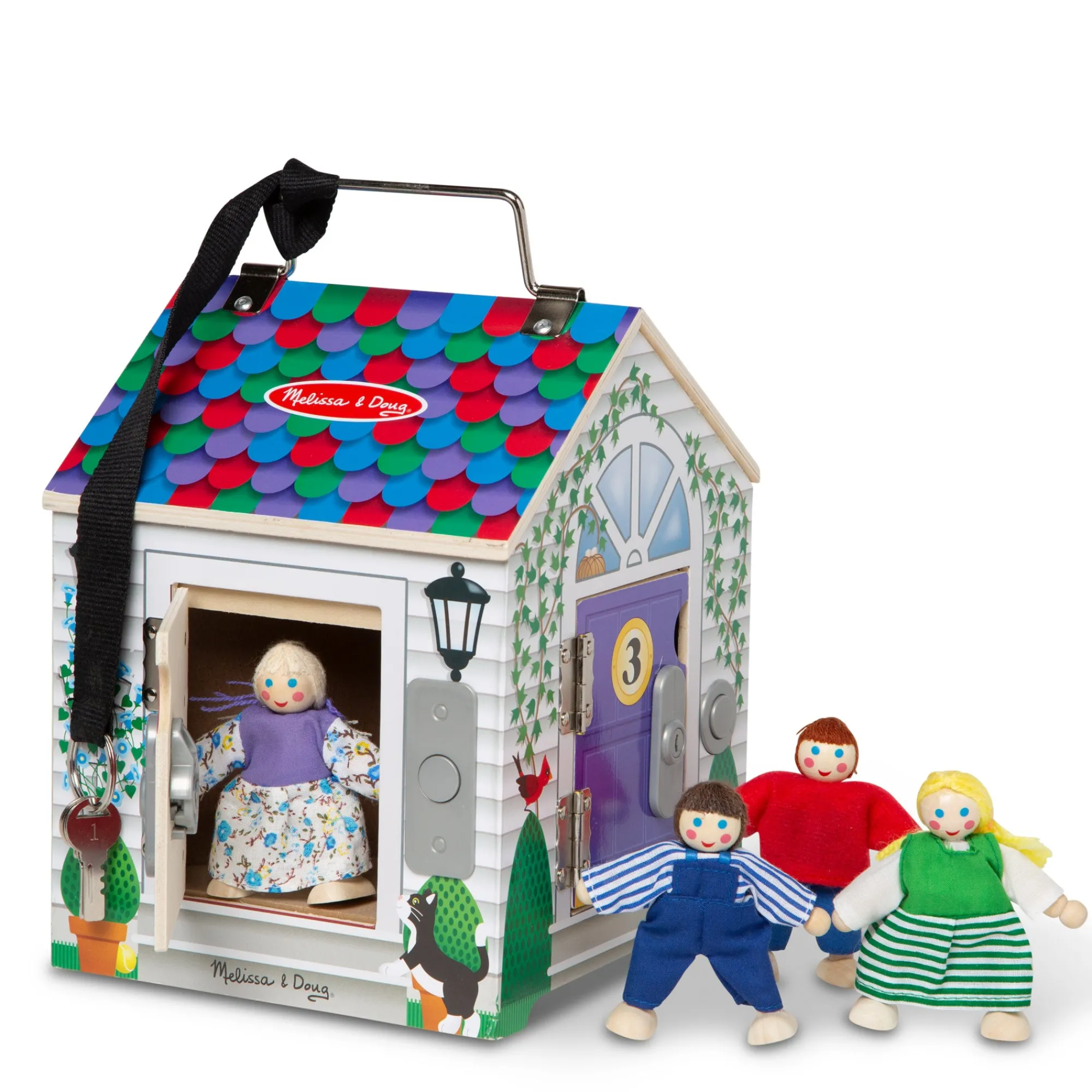 Wooden Doorbell House>Melissa & Doug Best