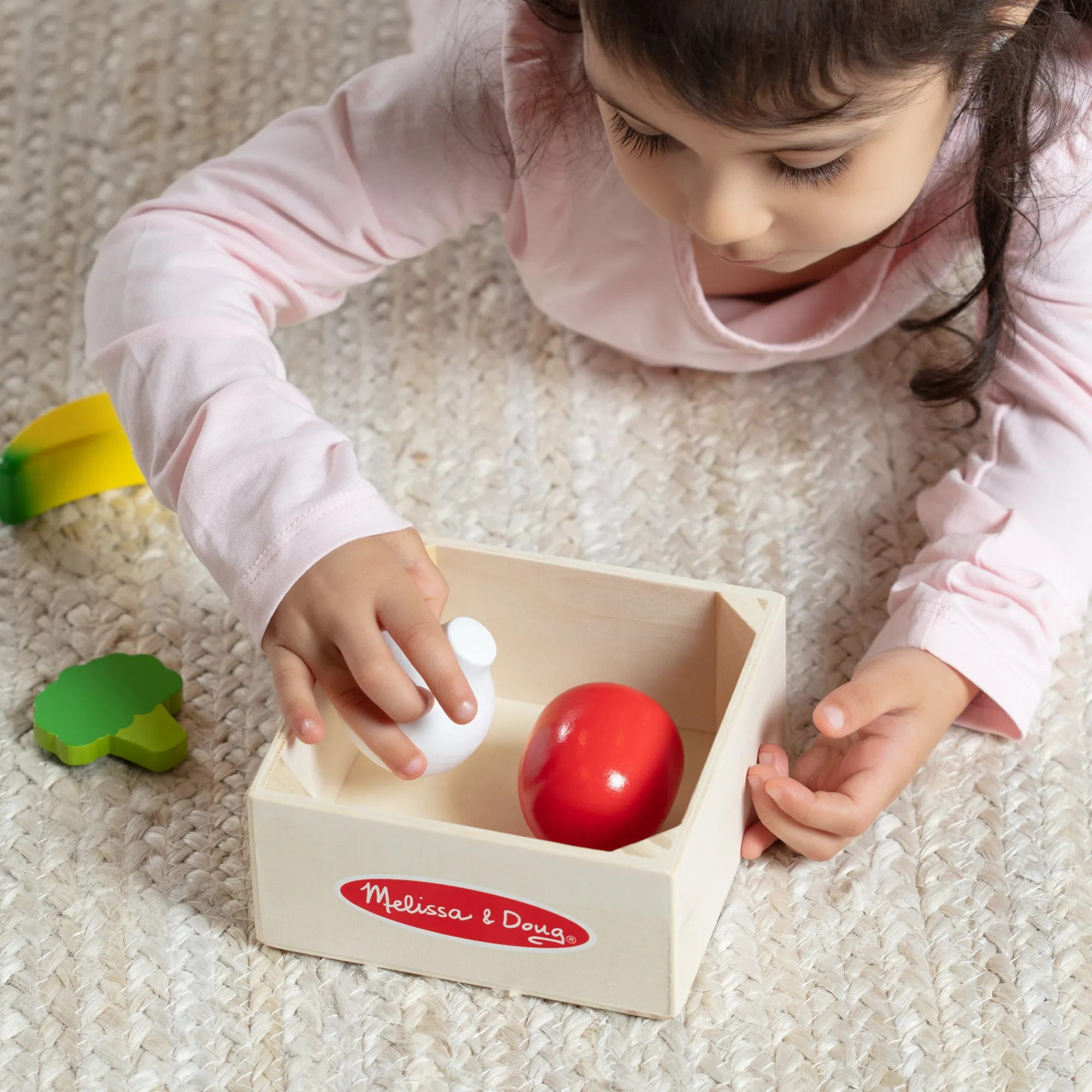 Wooden Food Groups Play Set – Produce>Melissa & Doug