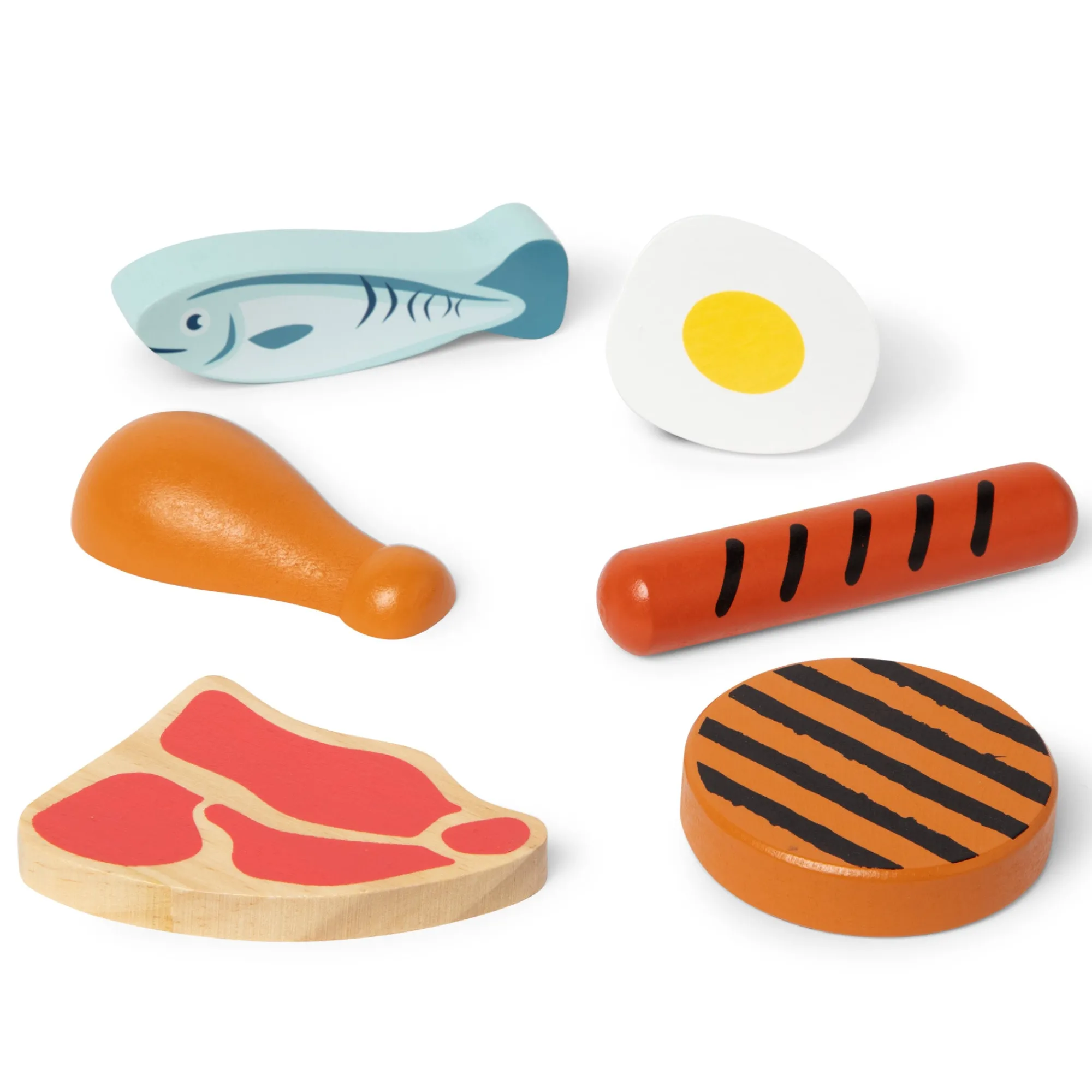 Wooden Food Groups Play Set – Protein>Melissa & Doug Sale