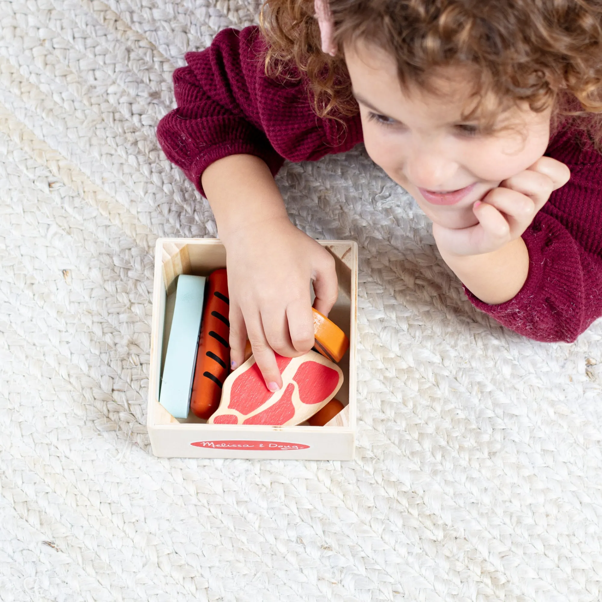 Wooden Food Groups Play Set – Protein>Melissa & Doug Sale