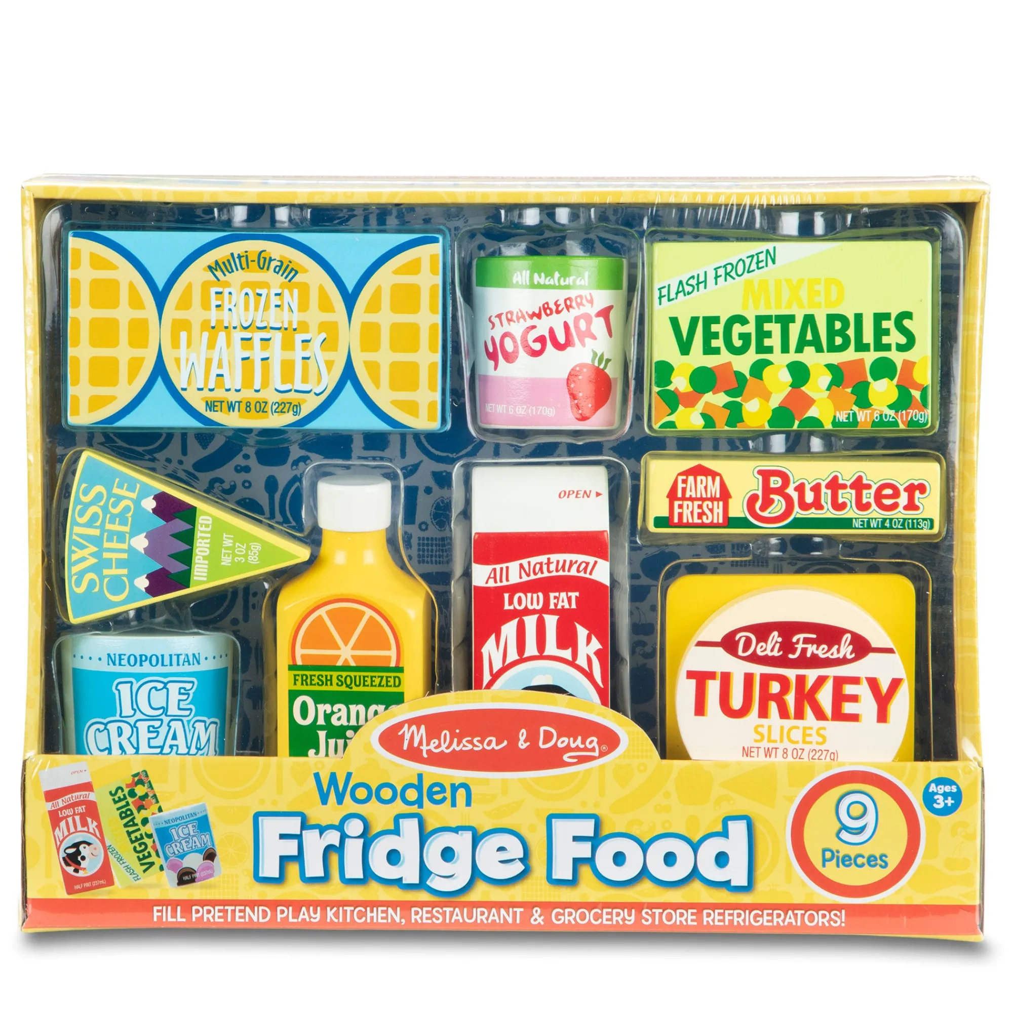 Wooden Fridge Food>Melissa & Doug Best
