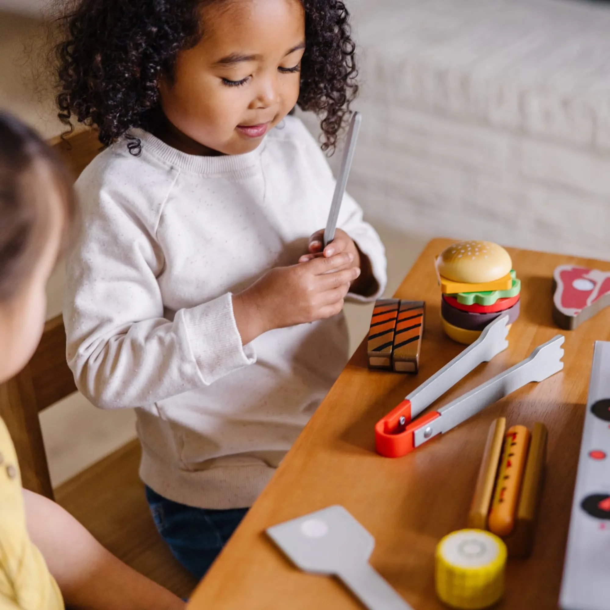 Wooden Grill & Serve BBQ Set>Melissa & Doug Sale