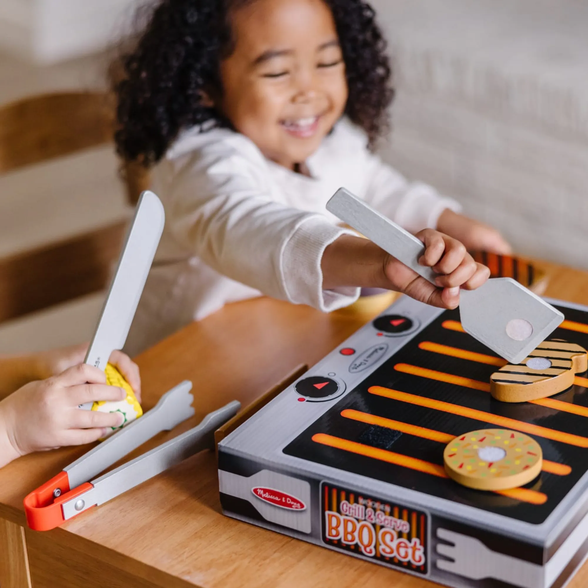 Wooden Grill & Serve BBQ Set>Melissa & Doug Sale