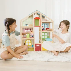 Wooden Hi-Rise Dollhouse><noscript><img width=