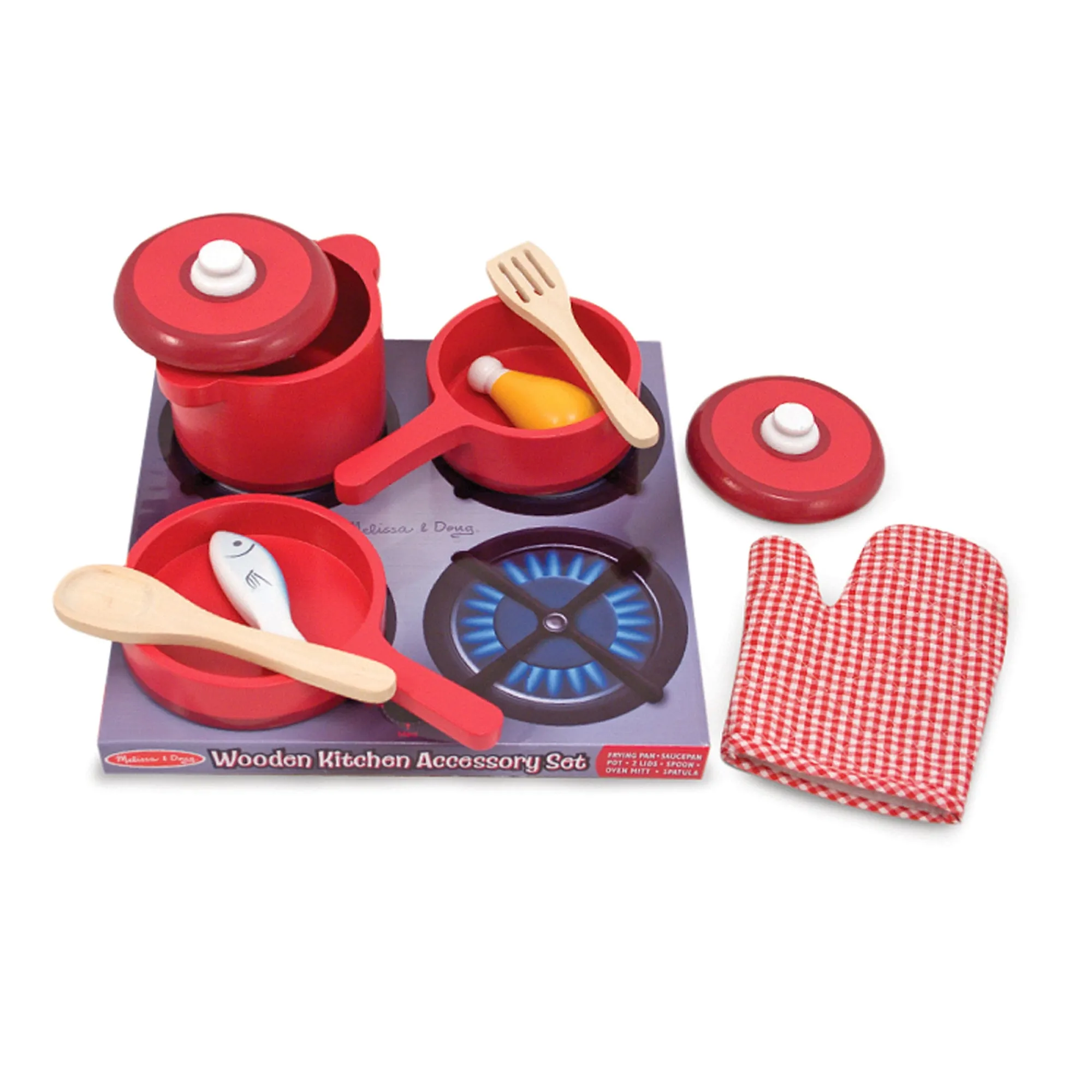 Wooden Kitchen Accessory Play Set>Melissa & Doug Discount