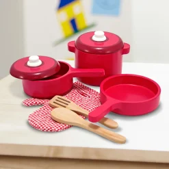 Wooden Kitchen Accessory Play Set><noscript><img width=