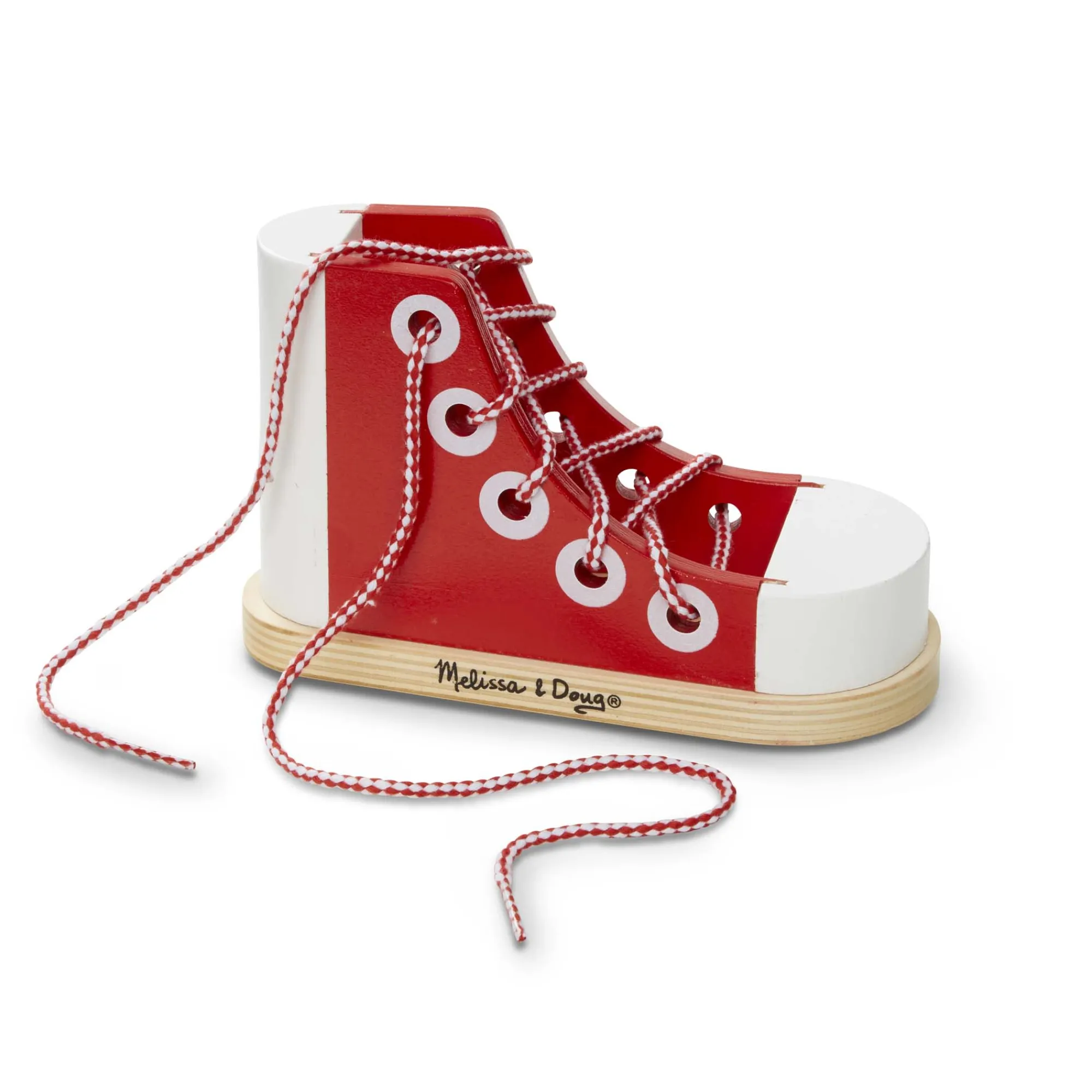 Wooden Lacing Shoe>Melissa & Doug