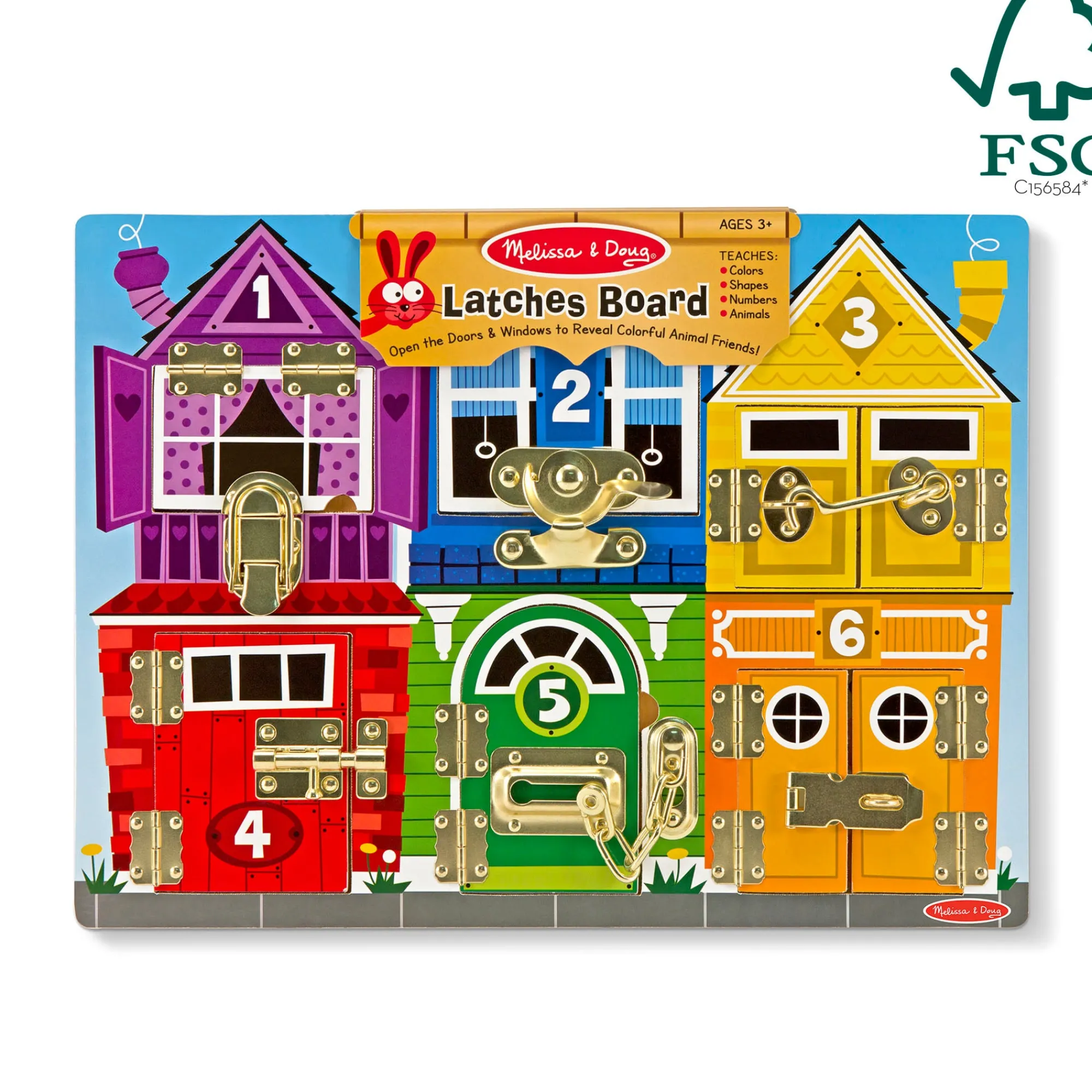 Wooden Latches Board>Melissa & Doug Best
