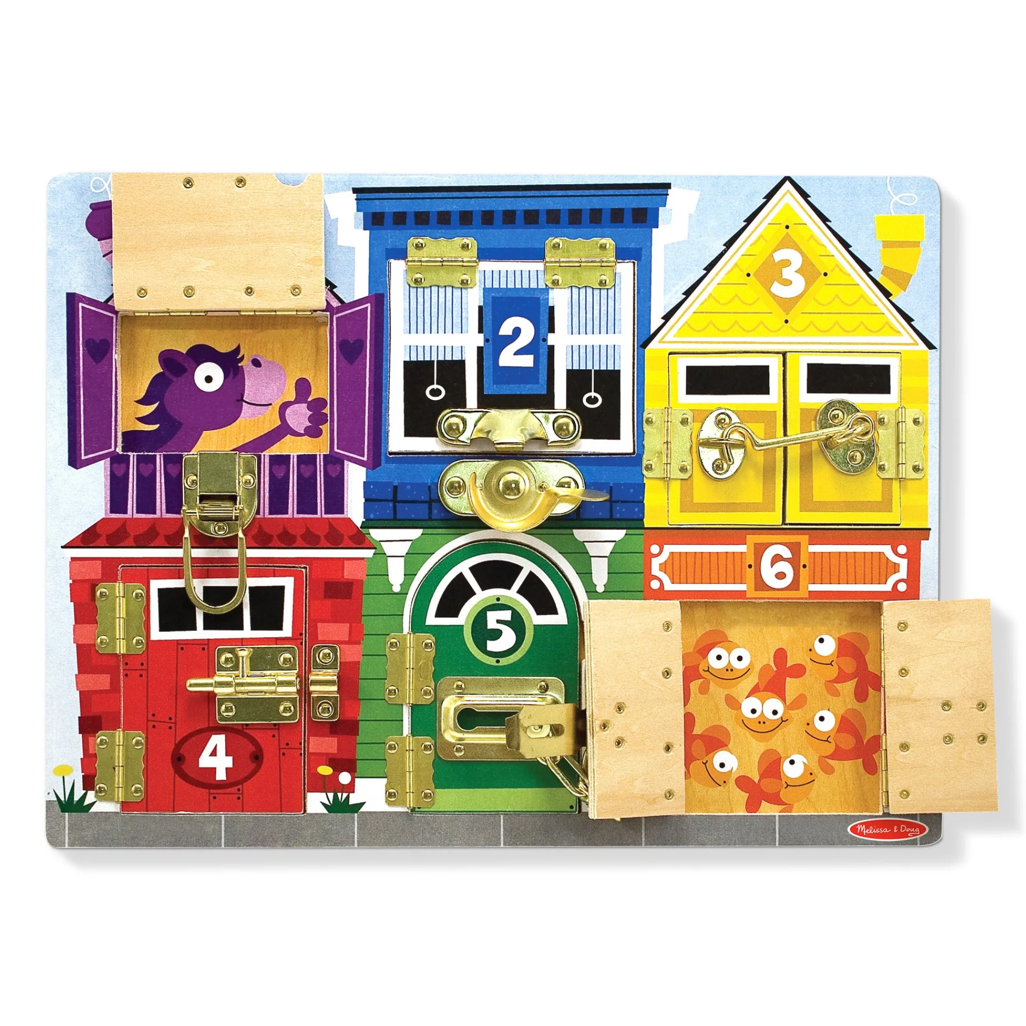 Wooden Latches Board>Melissa & Doug Best