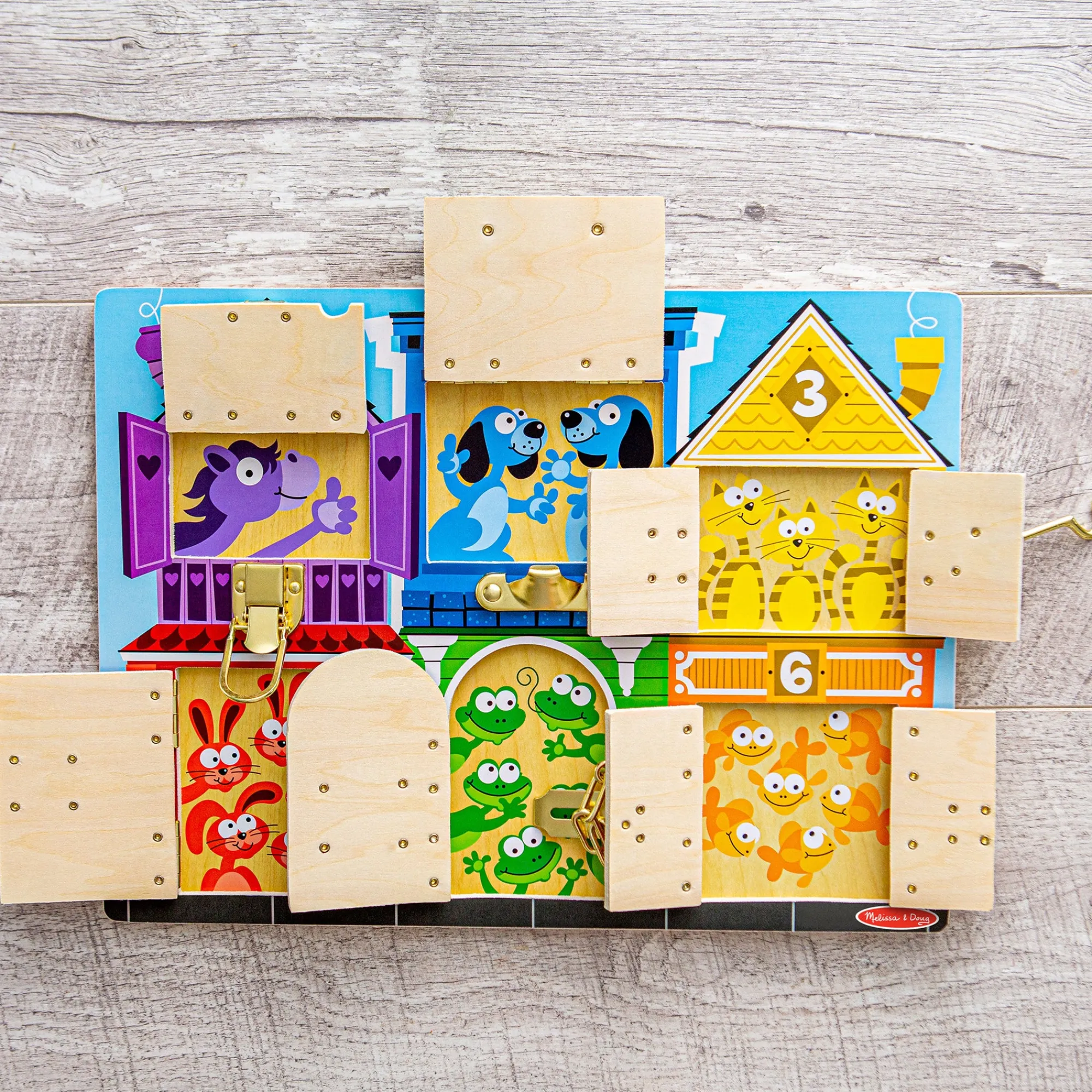 Wooden Latches Board>Melissa & Doug Best