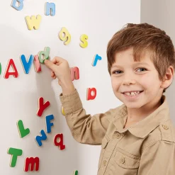 Wooden Letter Alphabet Magnets><noscript><img width=