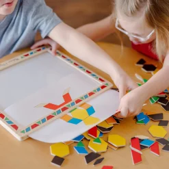 Wooden Magnetic Pattern Block Kit><noscript><img width=