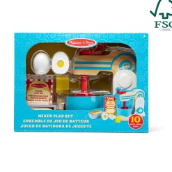 Wooden Make-a-Cake Mixer Set><noscript><img width=
