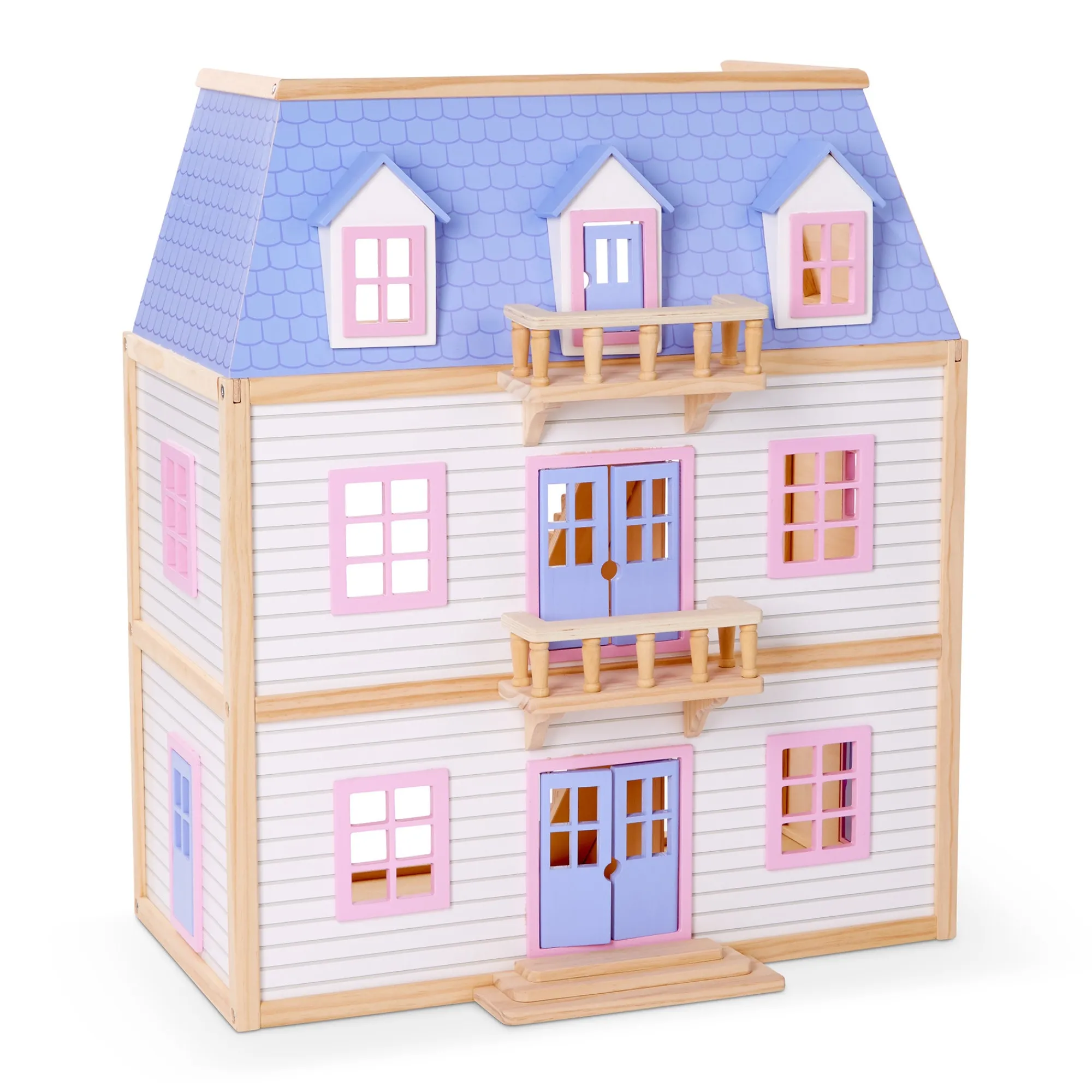 Wooden Multi-Level Dollhouse>Melissa & Doug Hot