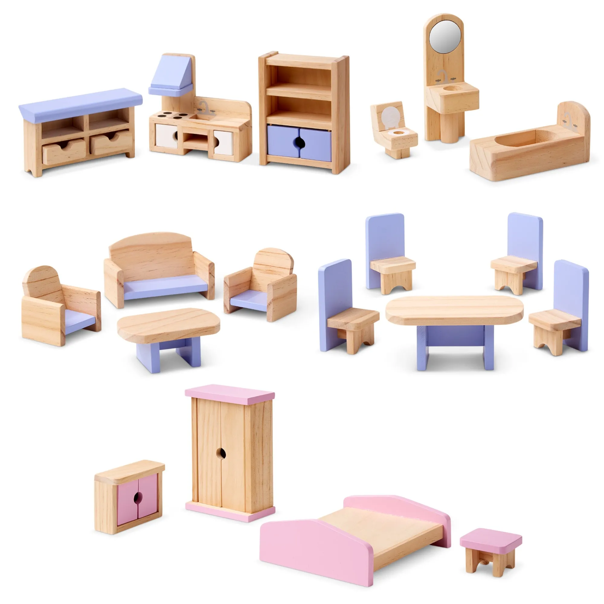 Wooden Multi-Level Dollhouse>Melissa & Doug Hot