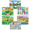 Wooden Peg Puzzle 6-Pack: Vehicles, Numbers, Safari, Farm, Pets, Alphabet>Melissa & Doug Hot