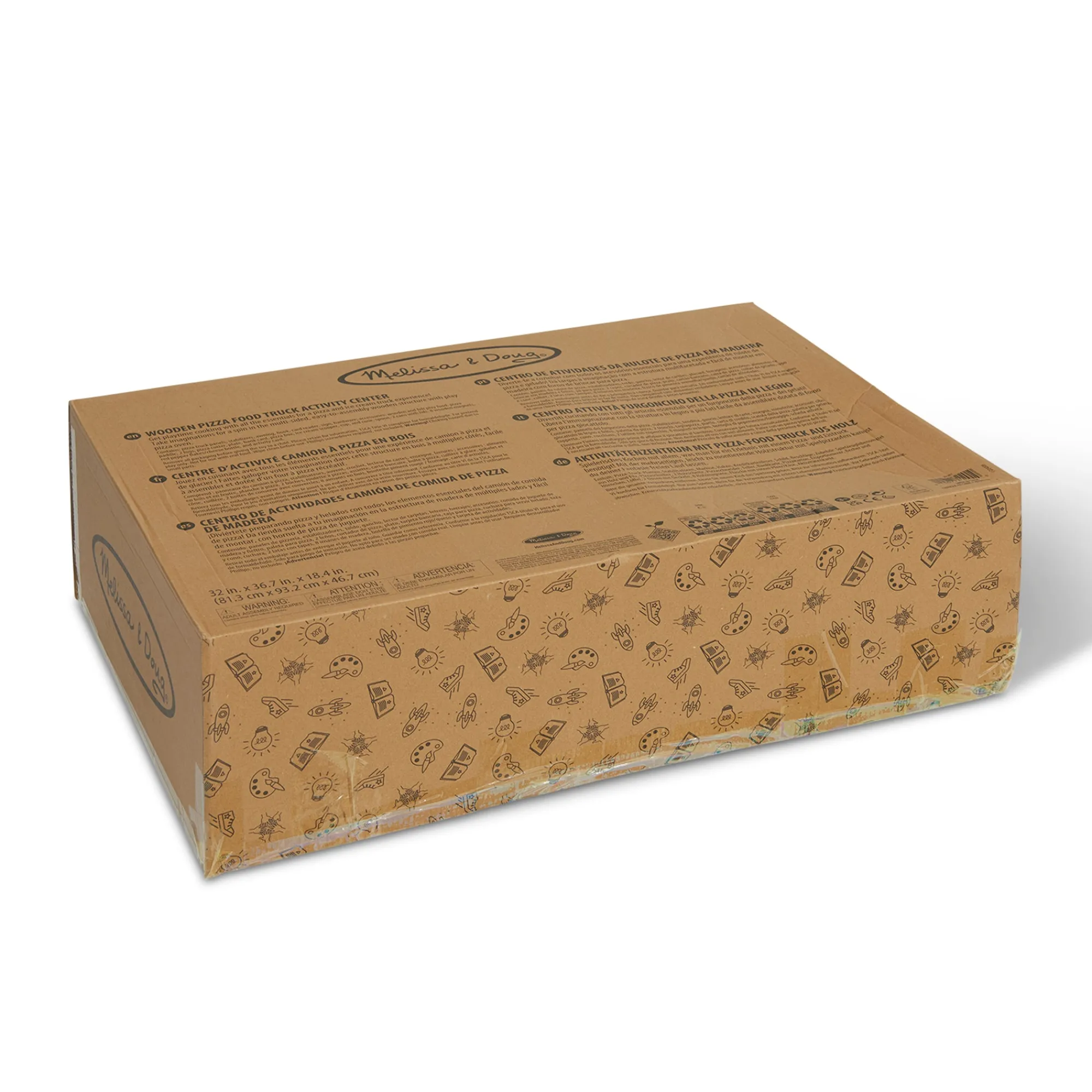 Wooden Pizza Food Truck Activity Center>Melissa & Doug Discount