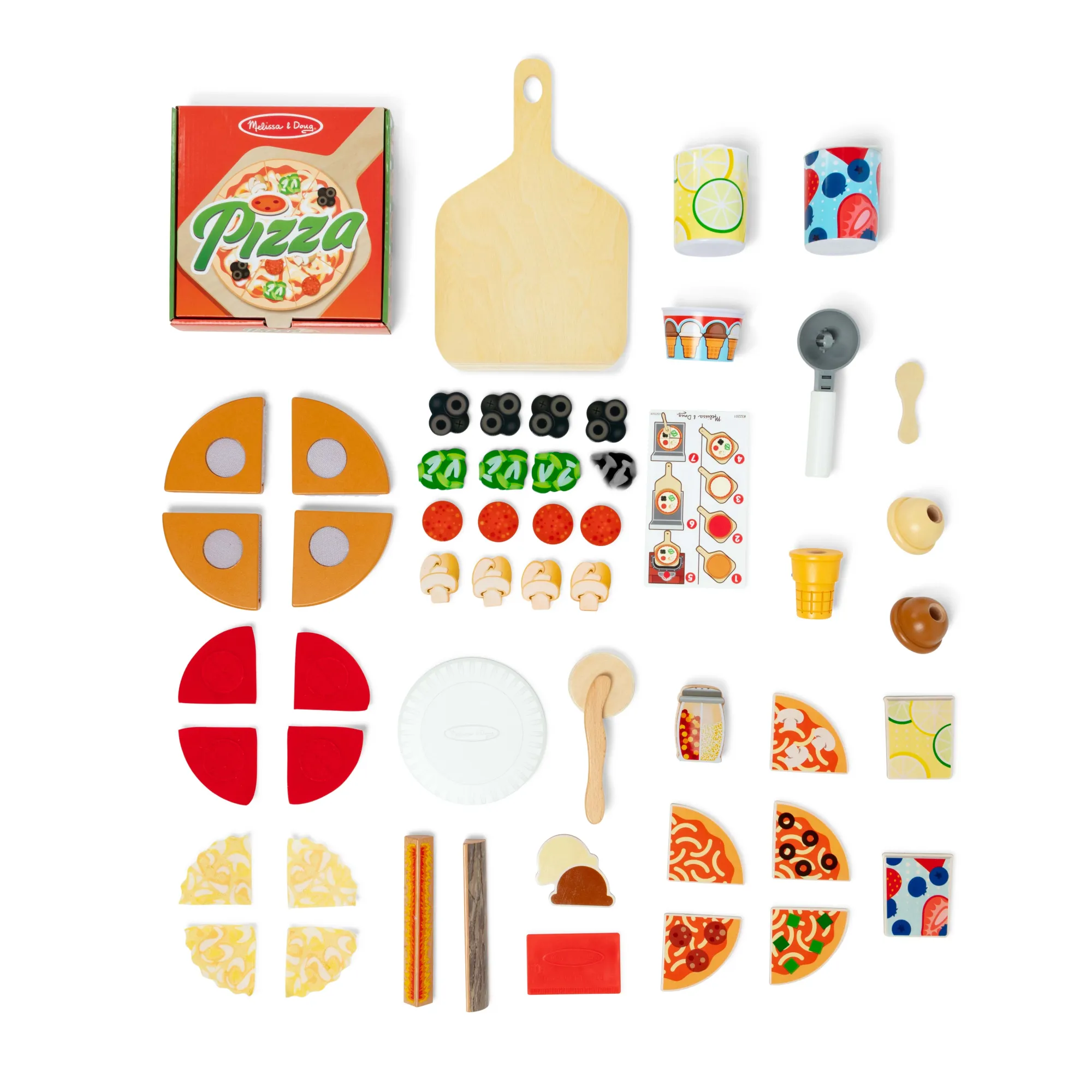 Wooden Pizza Food Truck Activity Center>Melissa & Doug Discount