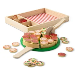Wooden Pizza Party Play Set><noscript><img width=