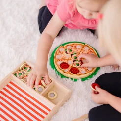 Wooden Pizza Party Play Set><noscript><img width=