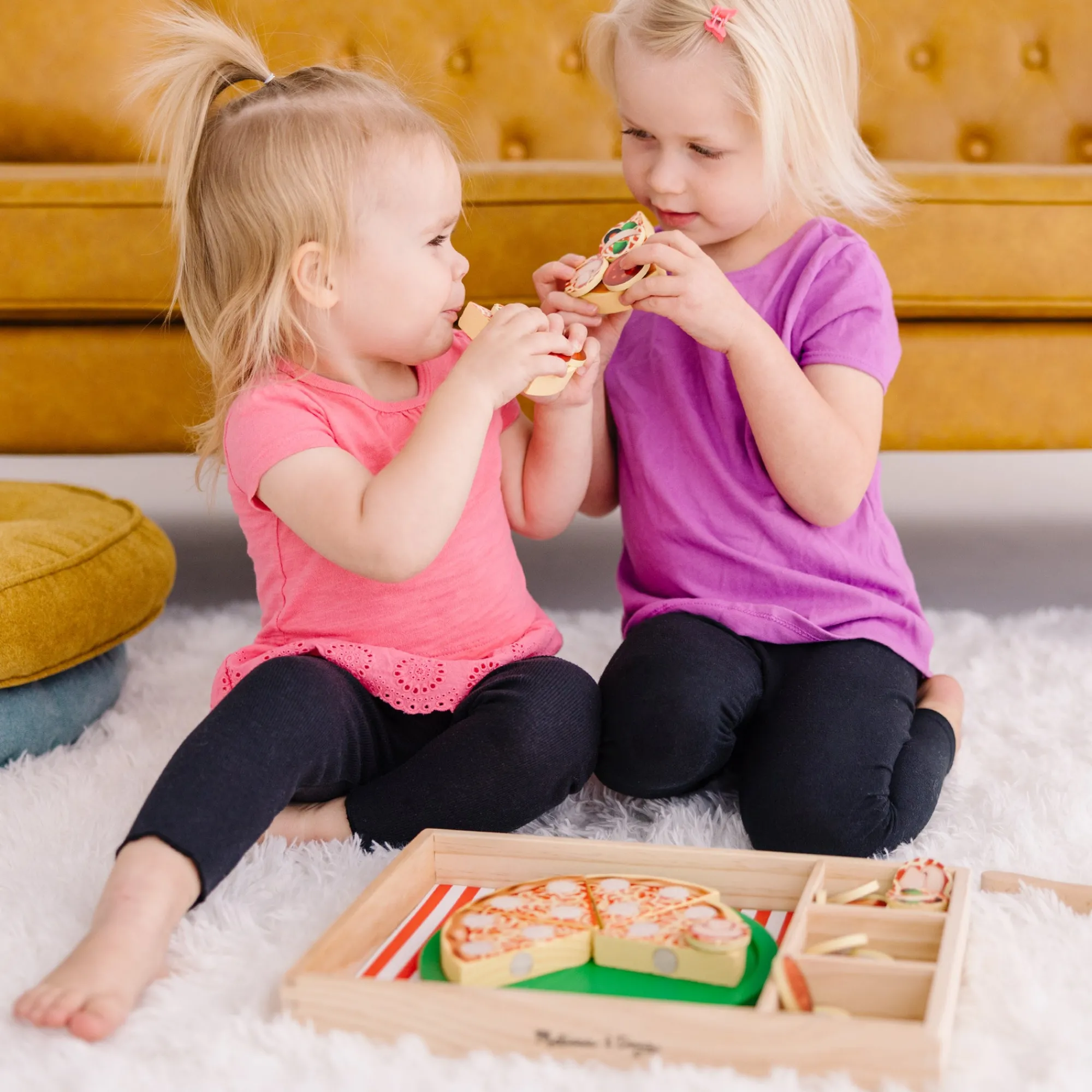 Wooden Pizza Party Play Set>Melissa & Doug Hot