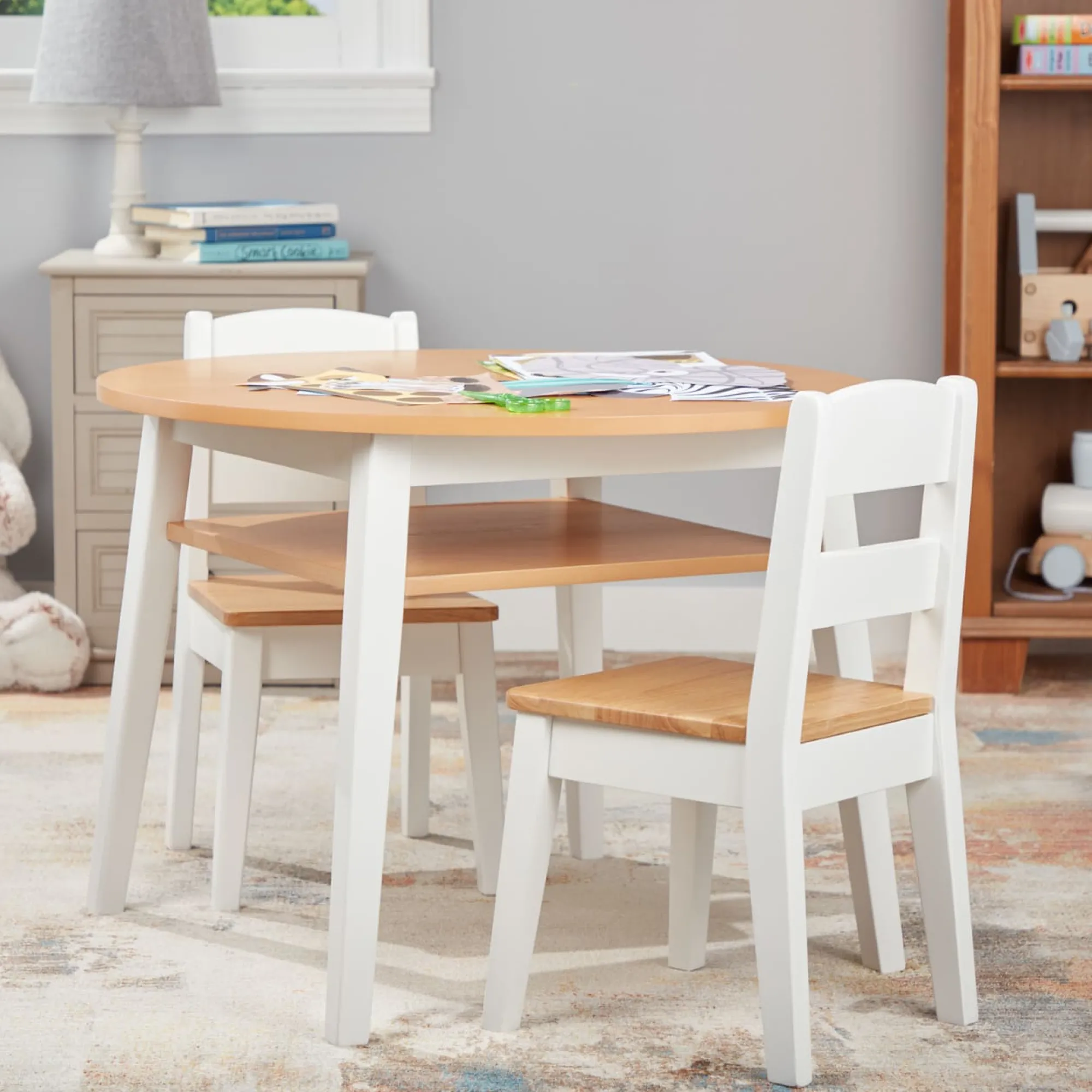 Wooden Round Table & Chairs Set>Melissa & Doug Clearance