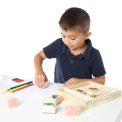 Wooden Stamp Set - Dinosaurs><noscript><img width=