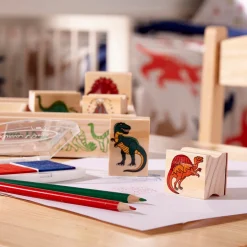 Wooden Stamp Set - Dinosaurs><noscript><img width=