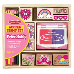 Wooden Stamp Set - Friendship>Melissa & Doug Hot