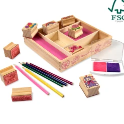 Wooden Stamp Set - Friendship><noscript><img width=