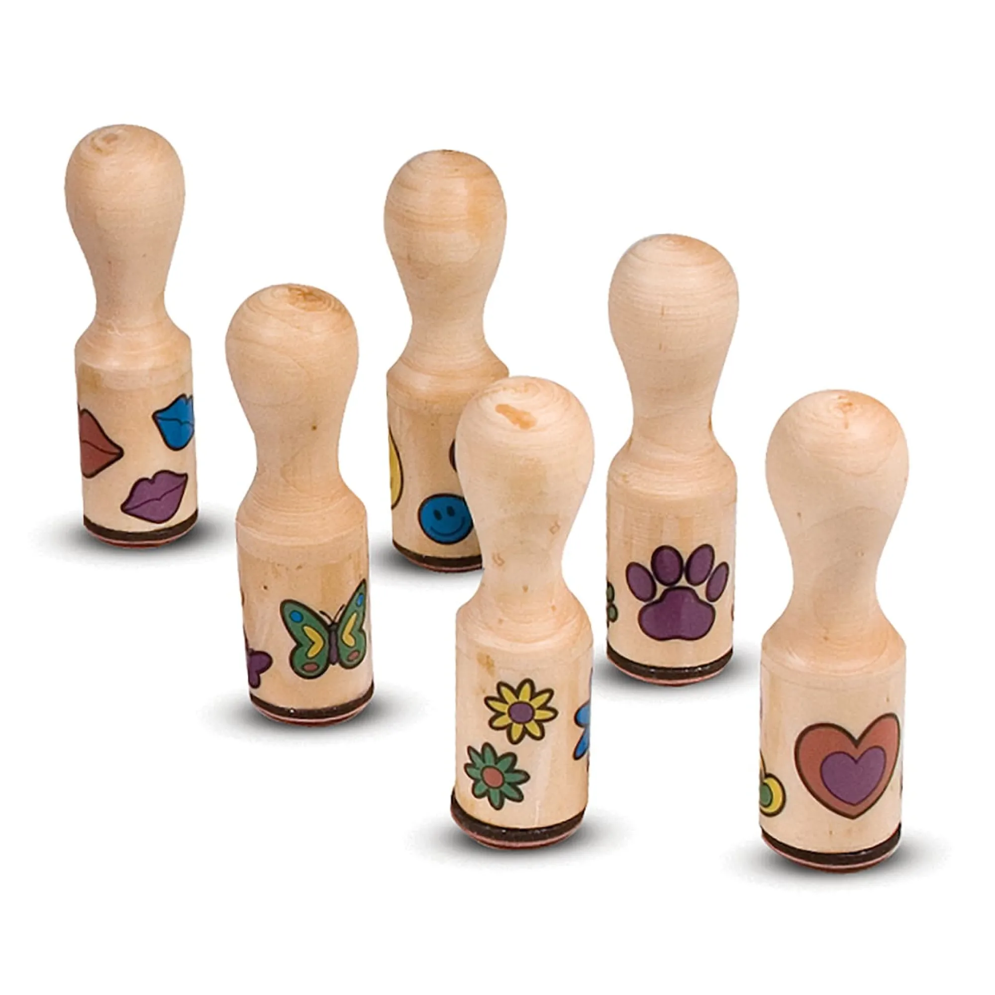 Wooden Stamp Set - Happy Handles>Melissa & Doug Hot
