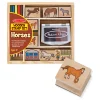 Wooden Stamp Set - Horses>Melissa & Doug Best