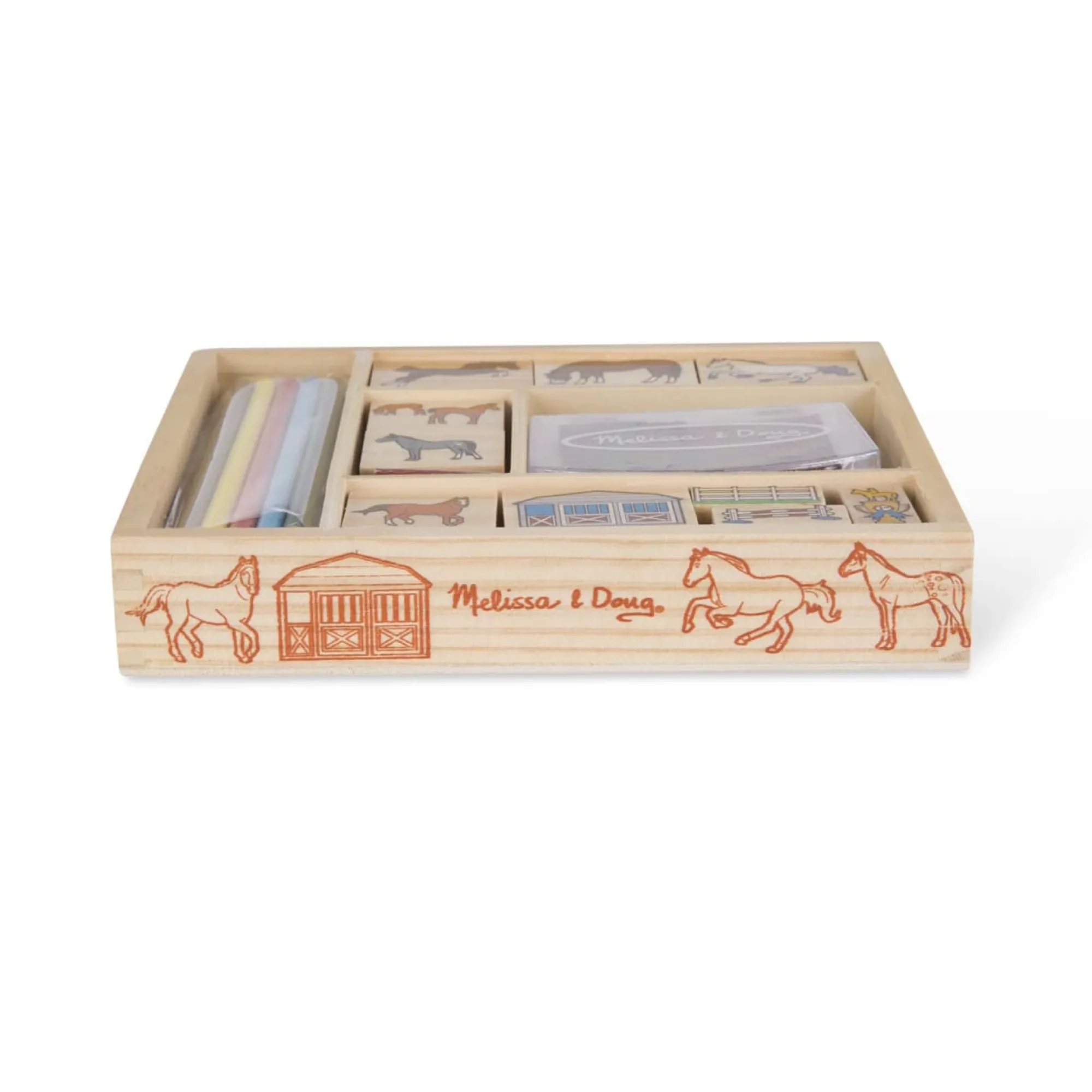 Wooden Stamp Set - Horses>Melissa & Doug Best